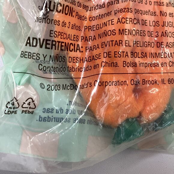 Two Halloween Madame Alexander McDonalds Happy Meal Doll Pumpkin Leopard 2003 - Picture 5 of 6